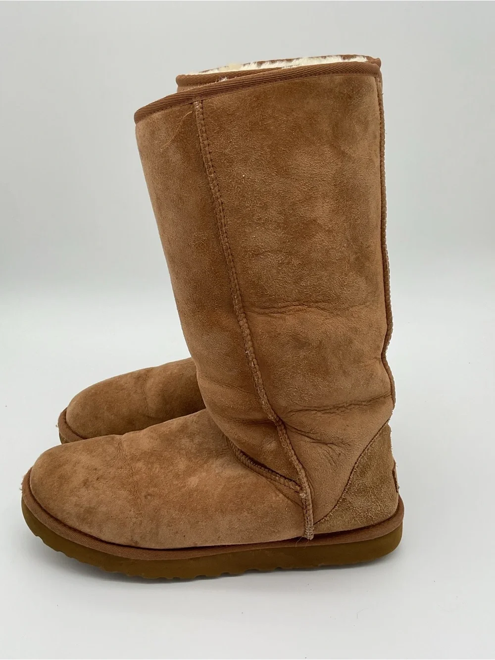 UGG Women's Tall Shearling-Lined Boots - Authenticated